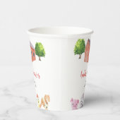 BOERDERIJ BABY SHOWER - BABY SHOWER PAPIEREN BEKERS (Rechts)