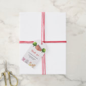 Boerderij baby shower - dank je cadeaulabel (Met Touw)