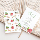 Boerderij Baby shower Uitnodiging