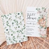 Boerderij baby shower voor jongen kaart