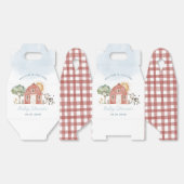 Boerderij Baby shower voorkeursbox Bedankdoosjes (Ongevouwen)