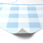 Boerderij Baby shower Welkomstwoord Poster (Hoek)