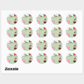 Boerderij Baby's Boerderij Yard Envelope Seals Ronde Sticker (Vel)