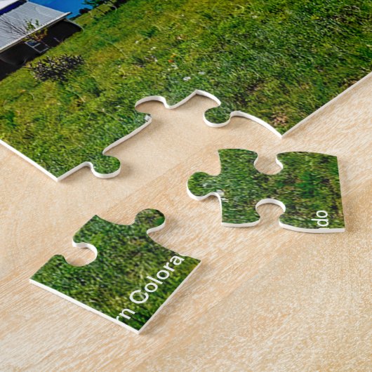 Boerderij Barn Colorado Legpuzzel (Zijkant)