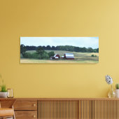 Boerderij Barn House Canvas Afdruk (Insitu (Woonkamer))