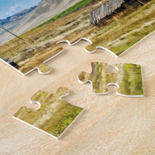 Boerderij Barn Montana. Legpuzzel (Zijkant)