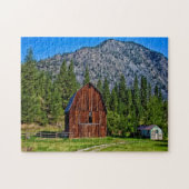 Boerderij Barn Montana. Legpuzzel (Horizontaal)