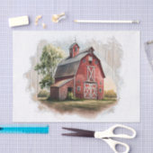 Boerderij Barn Tissuepapier (Craft)