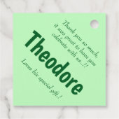 Boerderij Barn verjaardagsfeestje Bedankjes Labels (Achterkant)