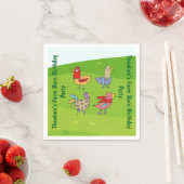 Boerderij Barn verjaardagsfeestje Servet (Insitu)