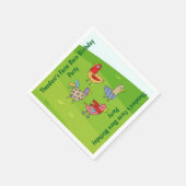 Boerderij Barn verjaardagsfeestje Servet (Hoek)