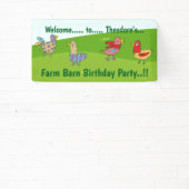 Boerderij Barn verjaardagsfeestje Spandoek (Insitu)