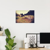  Boerderij Barns Poster (Thuiskantoor)