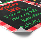 Boerderij Barnyard 1st Birthday Milestone Poster (Hoek)