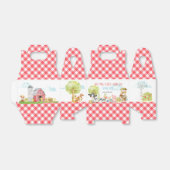 Boerderij Barnyard Animal Birthday Bedankdoosjes (Uitgevouwen)