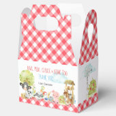 Boerderij Barnyard Animal Birthday Bedankdoosjes (Geopend)