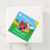 Boerderij Barnyard Animal Birthday Dank u Kinder Bedankjes Labels (In situ)