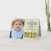  Boerderij barnyard Animals Foto 2e verjaardag (Voorkant)