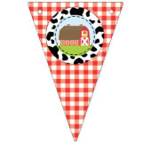 Boerderij Barnyard Happy Birthday Banner Bunting F (Eerste vlag)