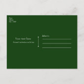 Boerderij Barnyard Tractor Save the Date Invitatio Aankondigingskaart (Achterkant)