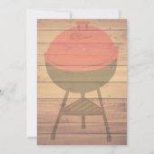 Boerderij BBQ Uitnodiging – Rustieke Lantaarn Ontw (Achterkant)