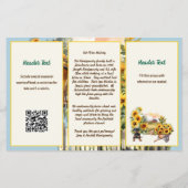 Boerderij Bedrijf Klein Bedrijf Brochure Flyer (Achterkant)