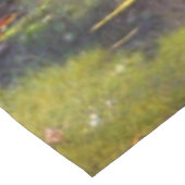 Boerderij/beek/bossen/schilderen Tafelkleed (Gekanteld)