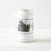Boerderij Beer Stein Bierpul (Voorkant links)