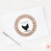 boerderij beste sterren Egg Carton Sticker (Envelop)