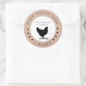 boerderij beste sterren Egg Carton Sticker (Tas)