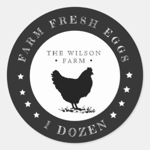 boerderij beste sterren Egg Carton Sticker