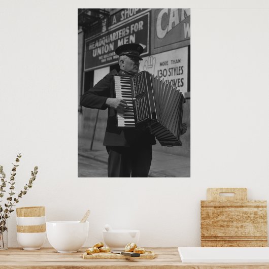  Boerderij Beveiligingsbeheer afdrukken Poster (Keuken)