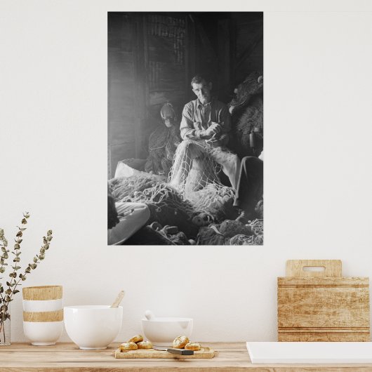  Boerderij Beveiligingsbeheer afdrukken Poster (Keuken)