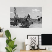 Boerderij Beveiligingsbeheer afdrukken Poster (Thuiskantoor)