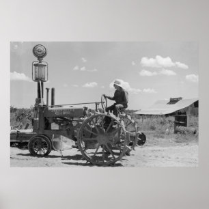 Boerderij Beveiligingsbeheer afdrukken Poster