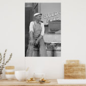  Boerderij Beveiligingsbeheer afdrukken Poster (Keuken)