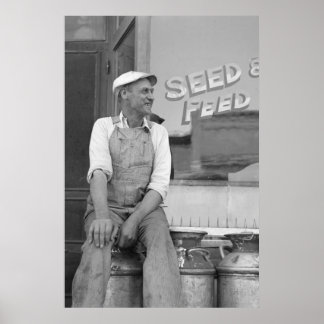  Boerderij Beveiligingsbeheer afdrukken Poster