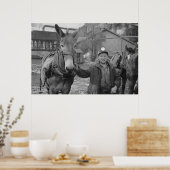 Boerderij Beveiligingsbeheer afdrukken Poster (Keuken)