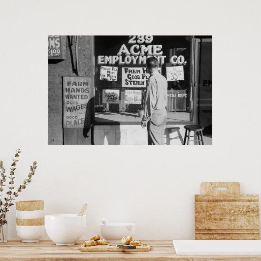  Boerderij Beveiligingsbeheer afdrukken Poster (Keuken)