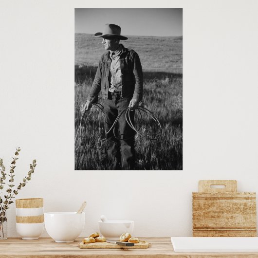  Boerderij Beveiligingsbeheer afdrukken Poster (Keuken)