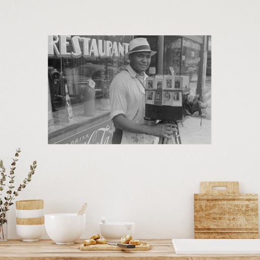  Boerderij Beveiligingsbeheer afdrukken Poster (Keuken)