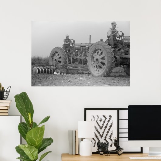  Boerderij Beveiligingsbeheer afdrukken Poster (Thuiskantoor)