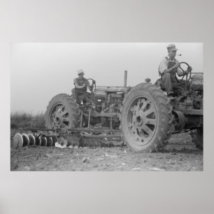 Boerderij Beveiligingsbeheer afdrukken Poster