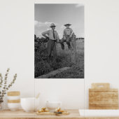  Boerderij Beveiligingsbeheer afdrukken Poster (Keuken)