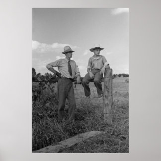  Boerderij Beveiligingsbeheer afdrukken Poster