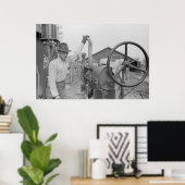  Boerderij Beveiligingsbeheer afdrukken Poster (Thuiskantoor)