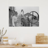  Boerderij Beveiligingsbeheer afdrukken Poster (Keuken)