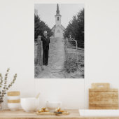 Boerderij Beveiligingsbeheer afdrukken Poster (Keuken)