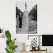 Boerderij Beveiligingsbeheer afdrukken Poster (Thuiskantoor)