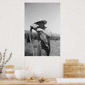 Boerderij Beveiligingsbeheer afdrukken Poster (Keuken)